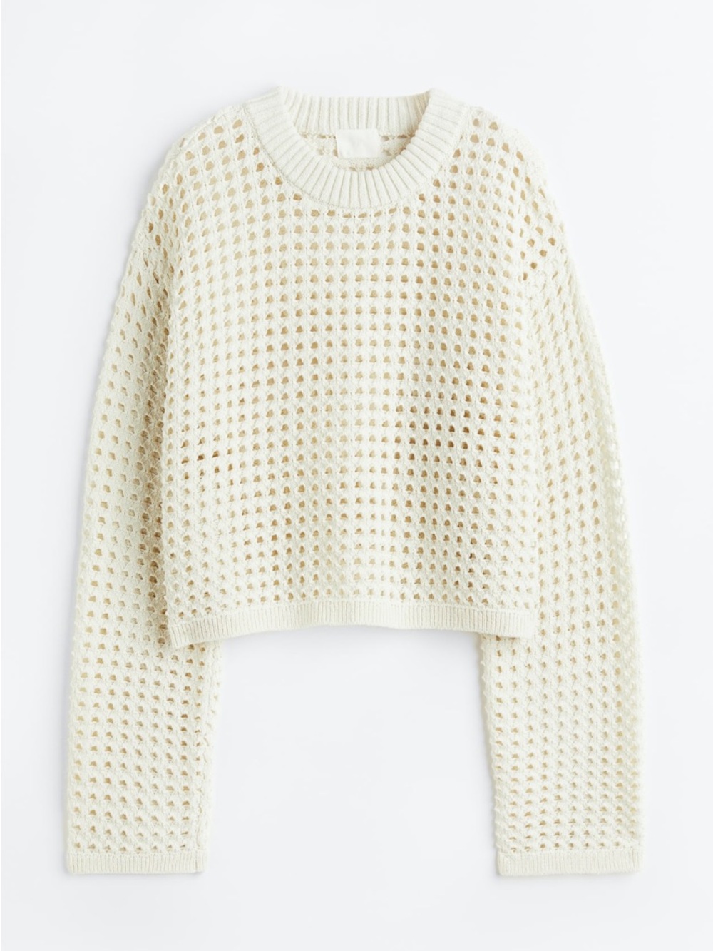 H&M Pointelle-Knit Sweater